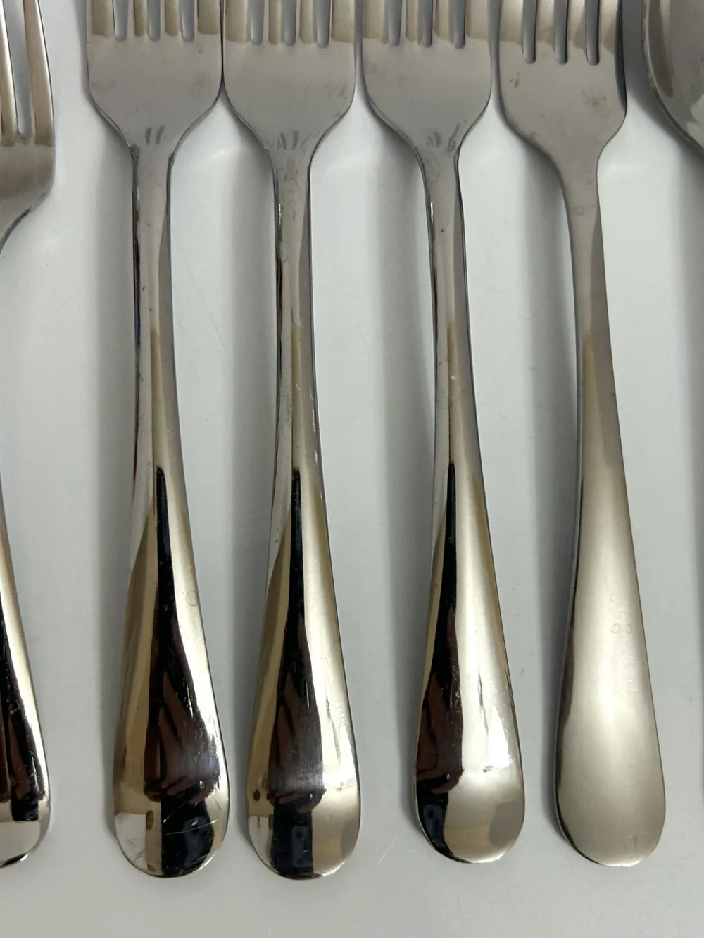 Cambridge Stainless Flatware Lot Pepino Glossy Replacement lot of 9 Spoon & Fork